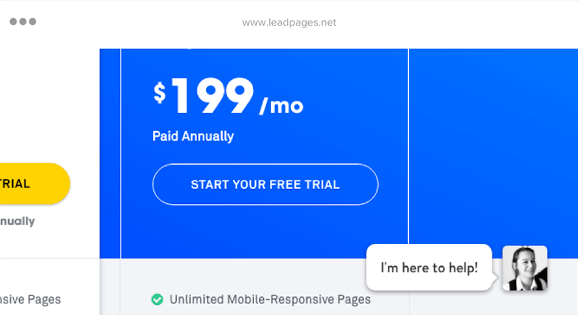 Lead Pages used a chatbot on a pricing page to almost quadruple their conversions over a month.