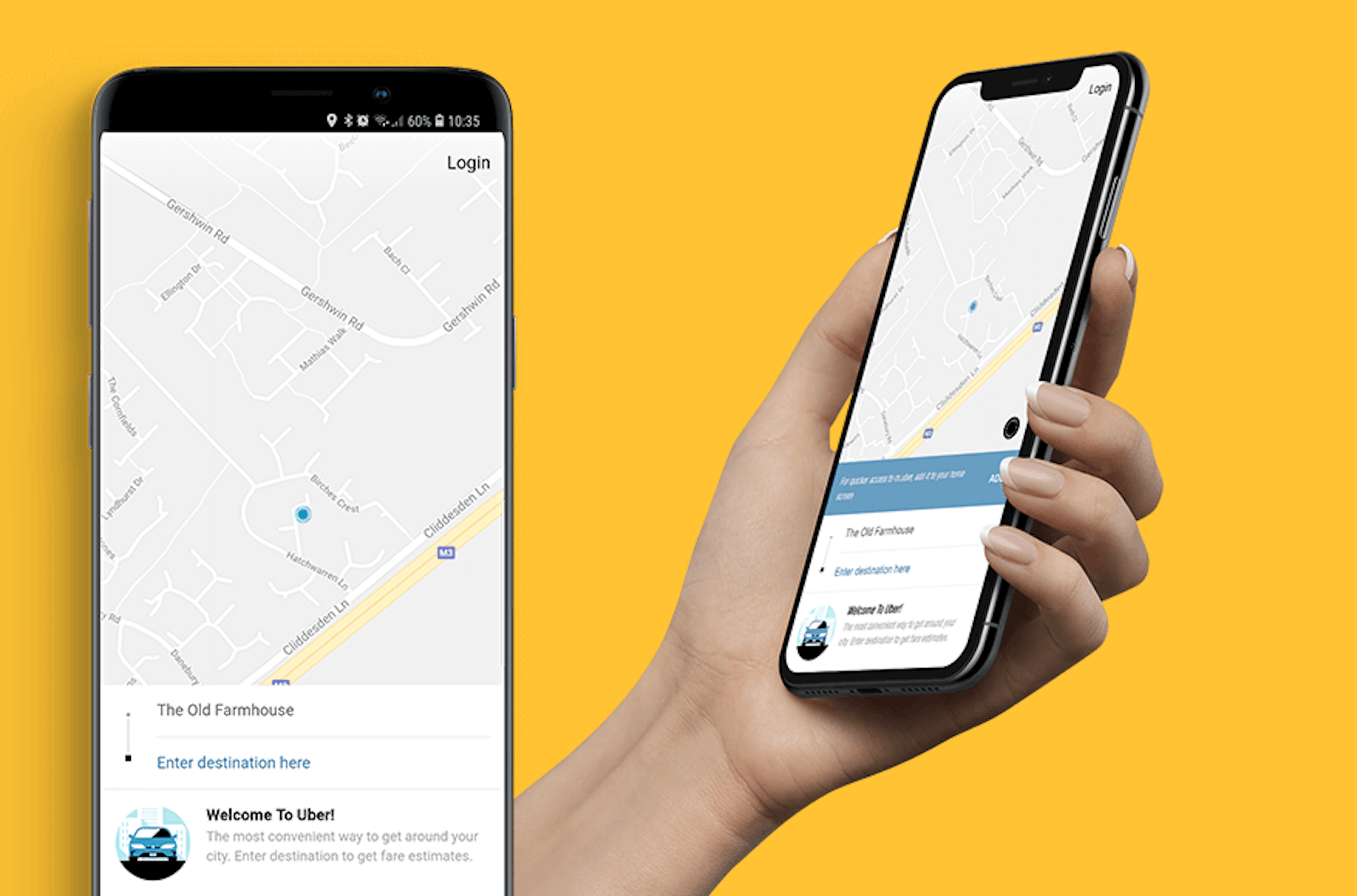 Uber's PWA (m.uber.com) allows you to order a taxi without installing an app.