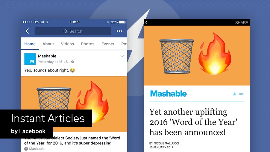 Facebook Instant Articles
