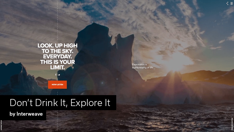 Don't Drink It, Explore It