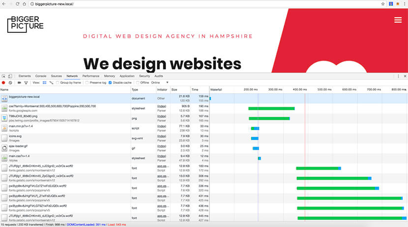 Bigger Picture s Guide to Website Performance Optimisation