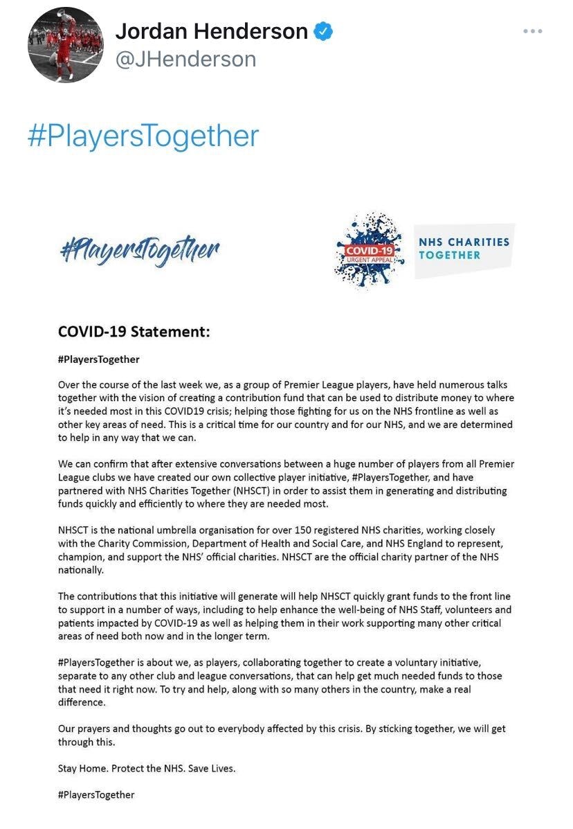 covid statement