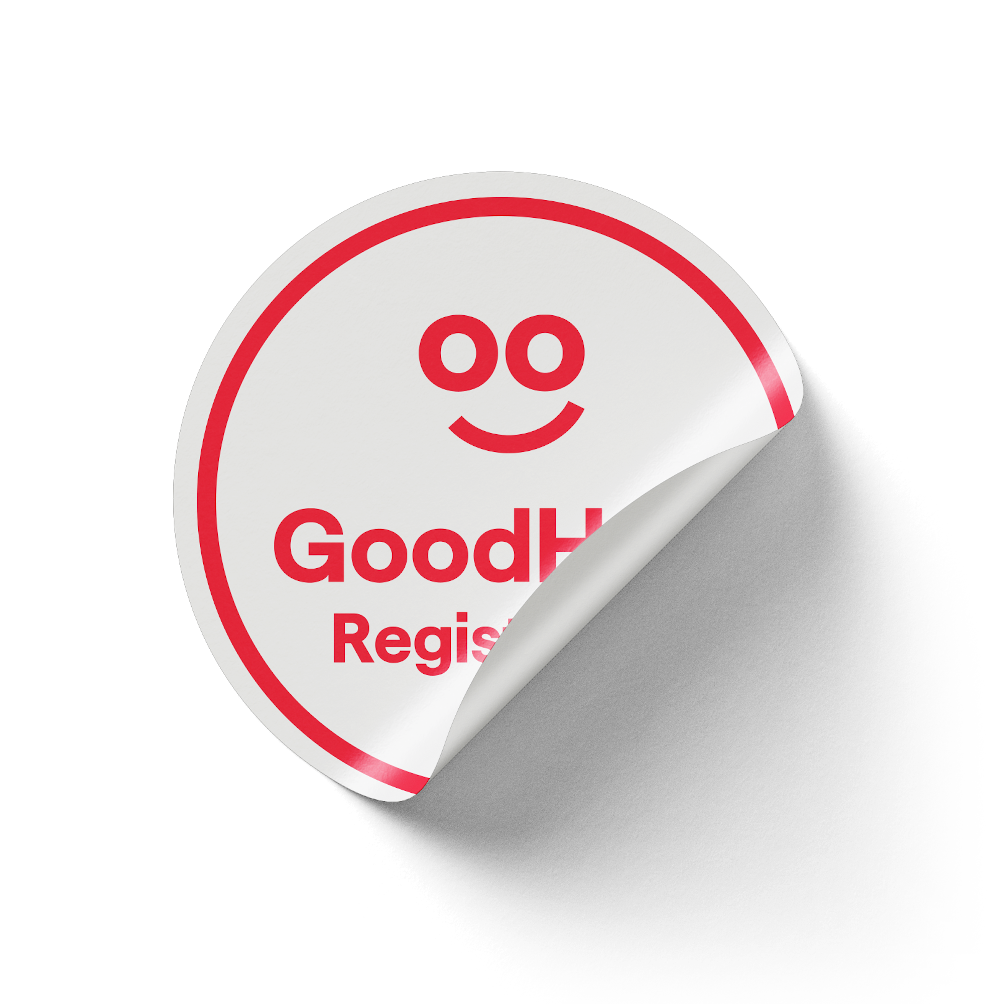GoodHub registered sticker
