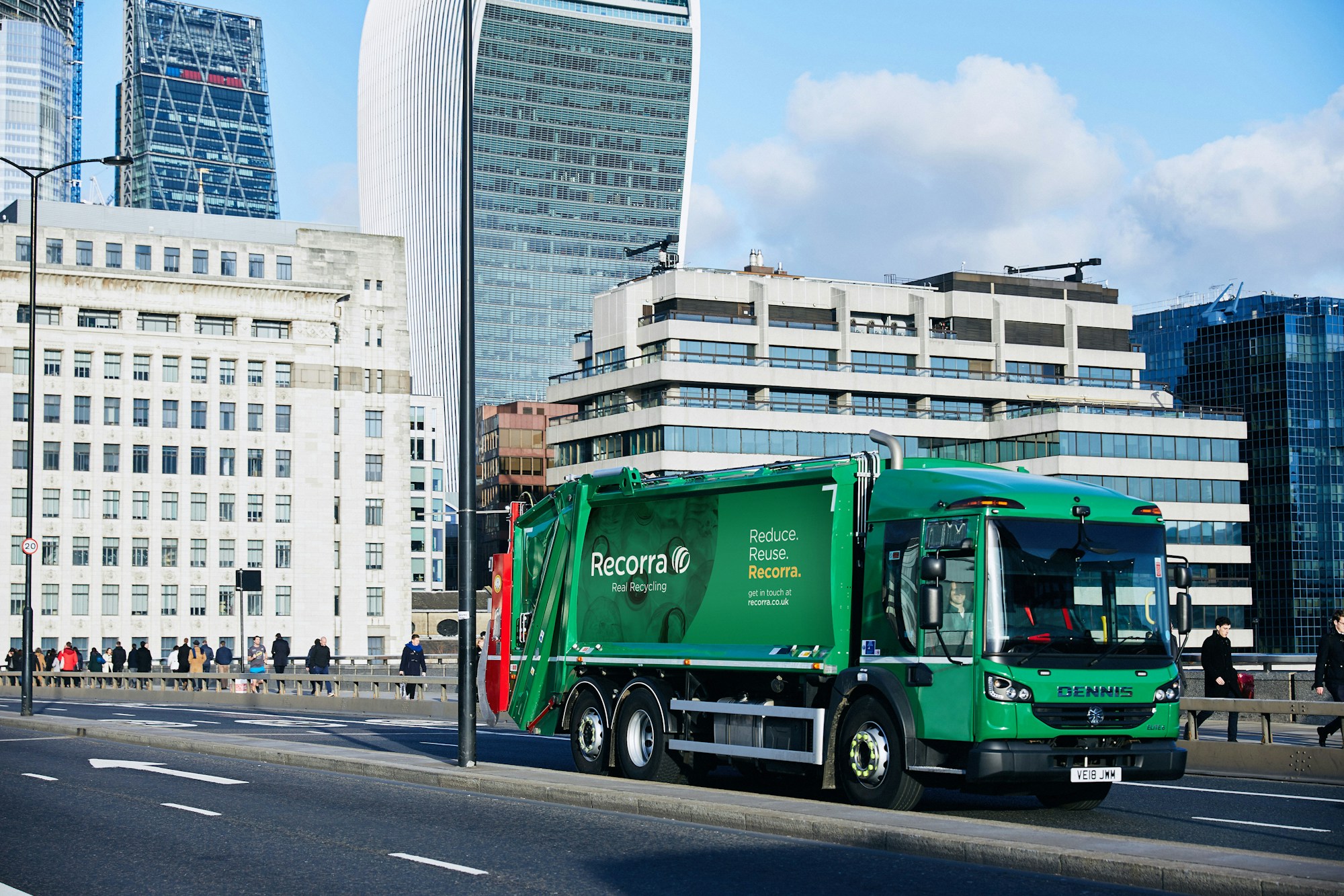 Recorra electric truck in London
