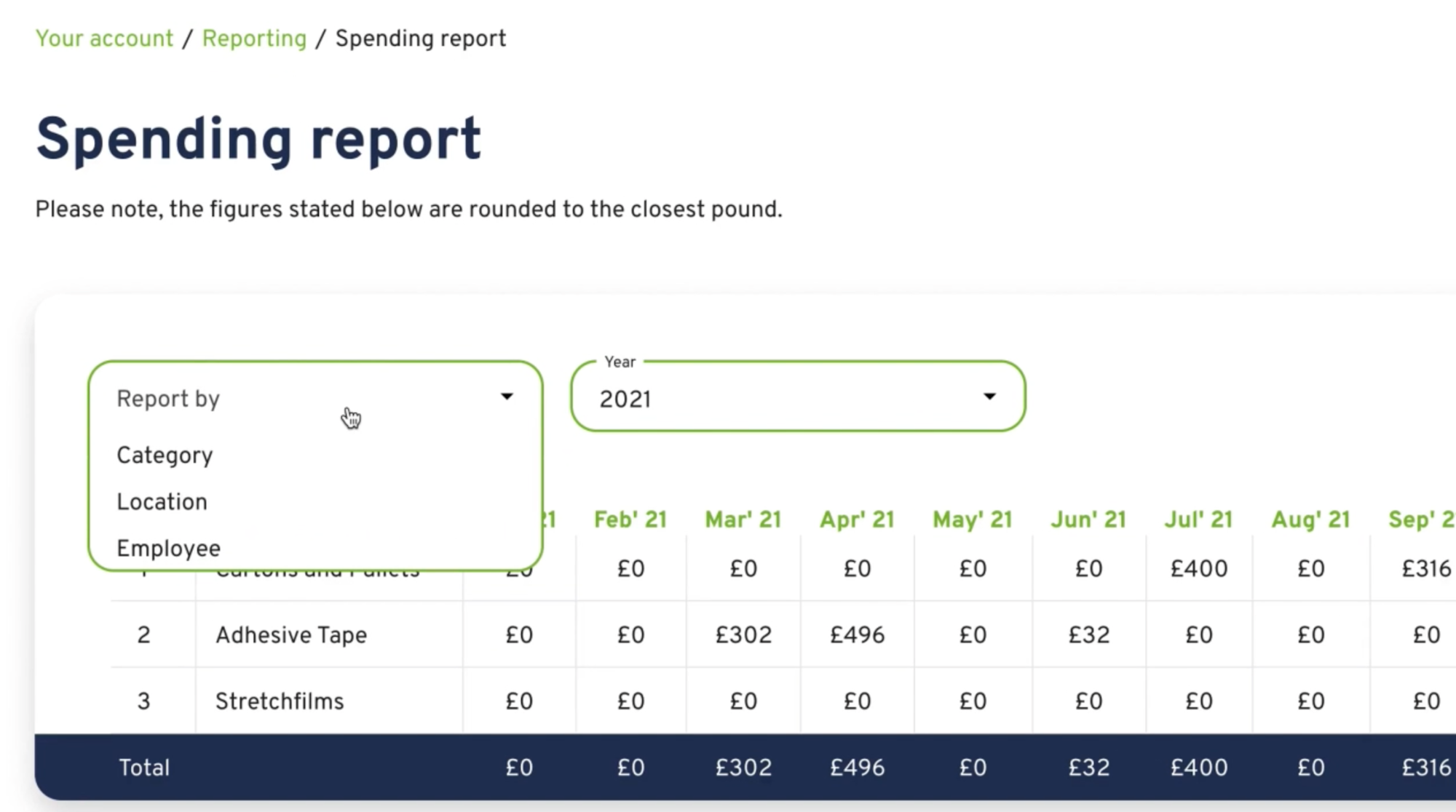 PRICING PAGE