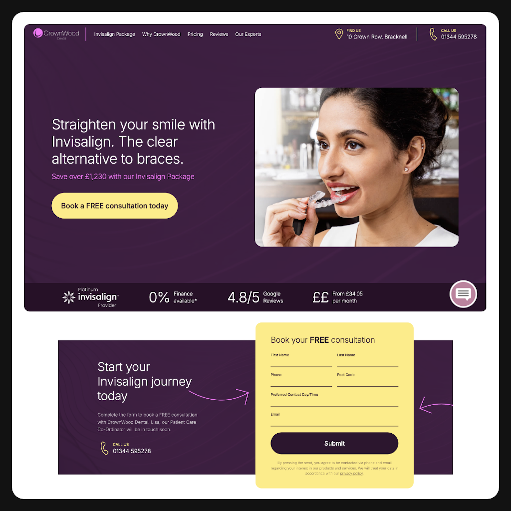 PPC landing page